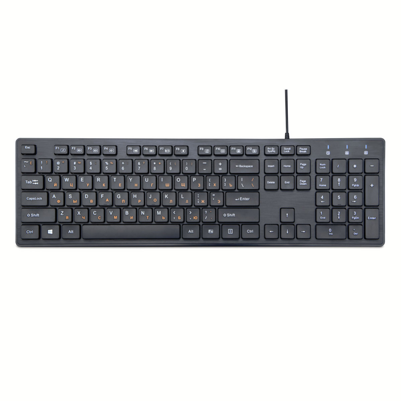 Клавиатура Gembird KB-8360U,{ Шоколадный, USB, 104 клавиши, 2 usb-хаба}