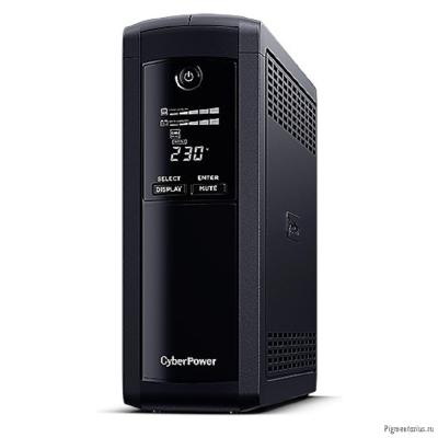 CyberPower VP1600ELCD ИБП {Line-Interactive, Tower, 1600VA/960W USB/RS-232/RJ11/45 (4 + 1 EURO), 12 CyberPower VP1600ELCD ИБП {Line-Interactive, Tower, 1600VA/960W USB/RS-232/RJ11/45 (4 + 1 EURO), 12