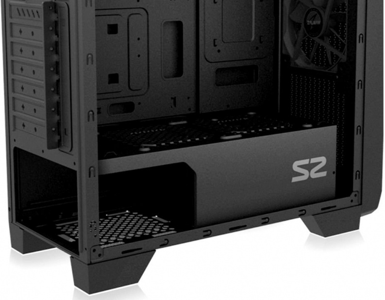 Корпус Zalman S2 TG черный