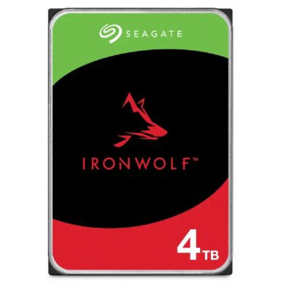 4TB Seagate Ironwolf (ST4000VN006) {SATA 6.0Gb/s, 7200 rpm, 256mb buffer, 3.5",для NAS}