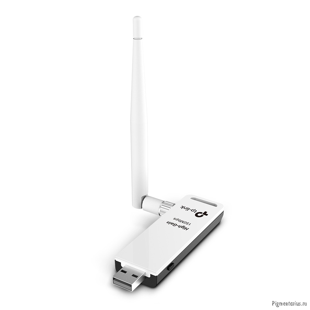 TP-Link TL-WN722N N150 Wi-Fi USB-адаптер высокого усиления