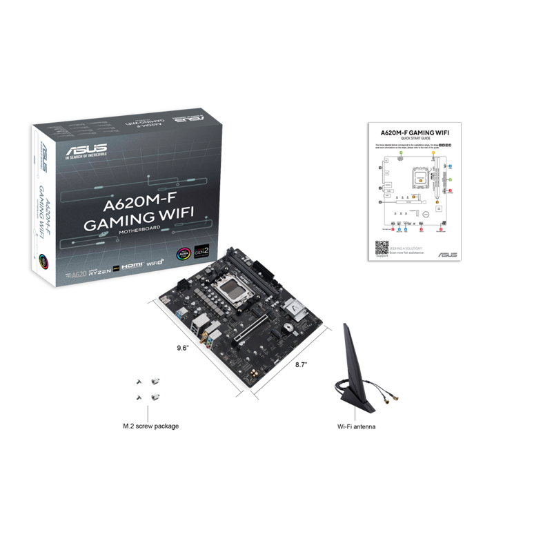 Материнская плата ASUS A620M-F GAMING WIFI