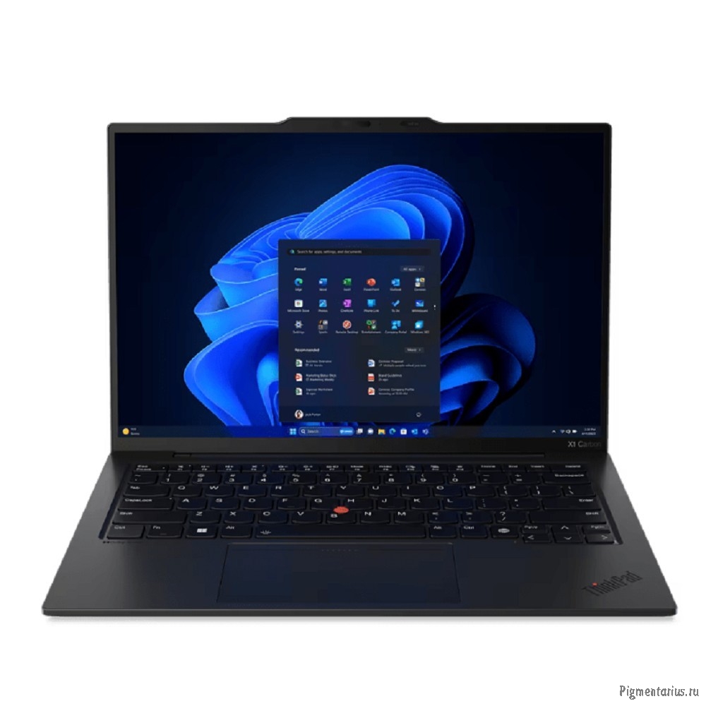 Lenovo ThinkPad X1 Carbon G12 [21KCA025CD_PRO] (КЛАВ.РУС.ГРАВ.) Black 14" {2.8K (2880x1800) OLED 400