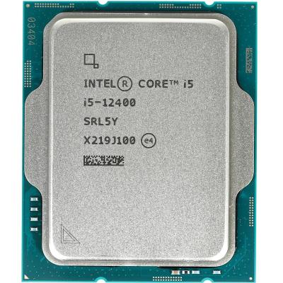 CPU Intel Core i5-12400 Alder Lake OEM {2.5 ГГц/ 4.4 ГГц в режиме Turbo, 18MB, Intel UHD Graphics 73
