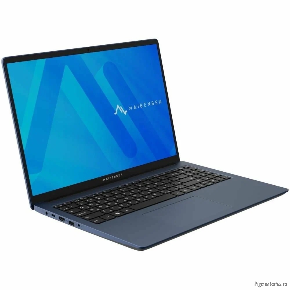 Maibenben M647 [M6471SF0HURE3] Blue 16" {WUXGA Ryzen 7 4800H/16Gb/512Gb SSD/W11Home/Mouse+Pad}