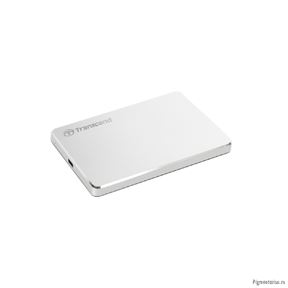 Transcend Portable HDD 2TB StoreJet 25C3S USB 3.1 gen.1 Type-C / Type-A,серебристый
