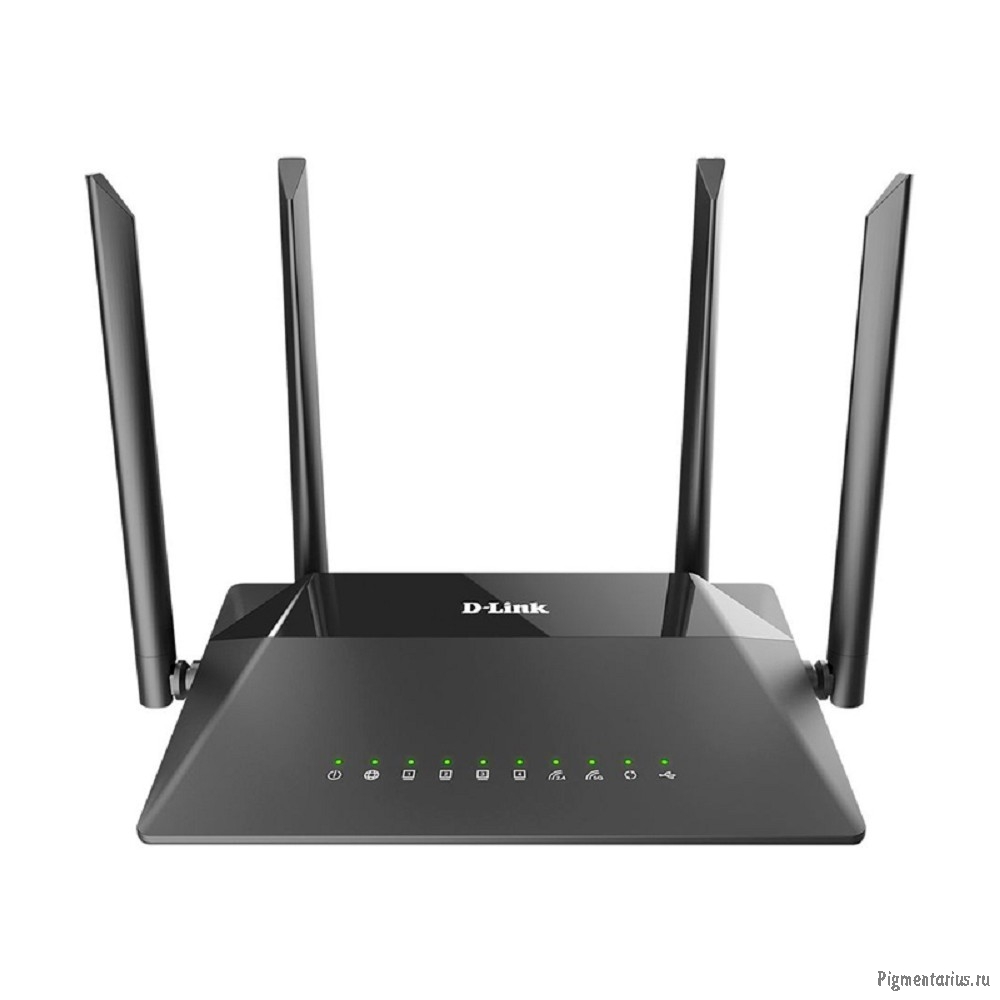 D-Link DIR-853/URU/R3A Беспроводной двухдиапазонный гигабитный маршрутизатор AC1300 Wave 2 с поддерж