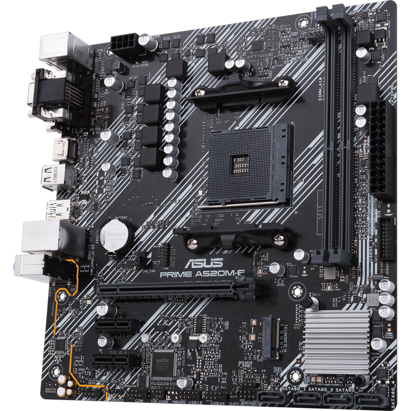 Материнская плата ASUS PRIME A520M-E/CSM (90MB1510-M0EAYC)