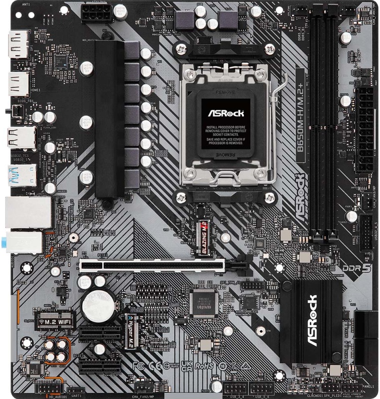 Материнская плата ASRock B650M-H/M.2+