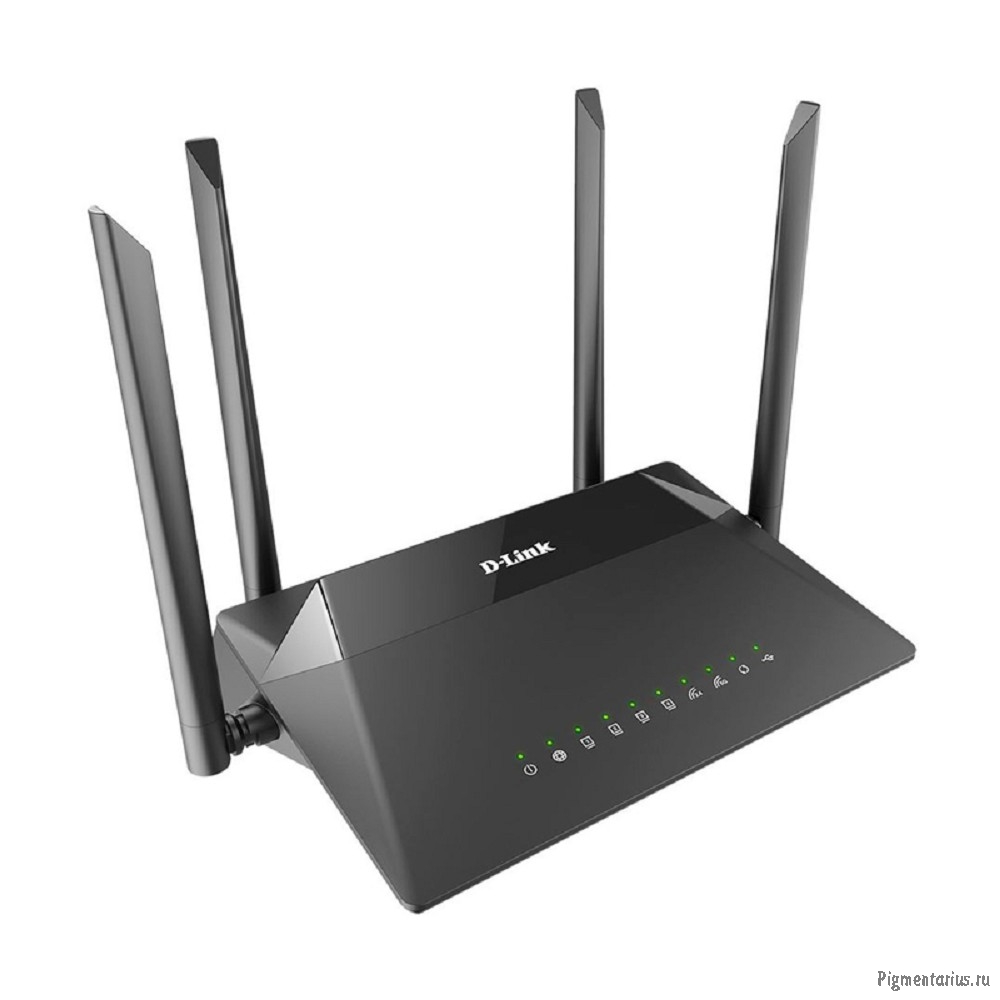 D-Link DIR-853/URU/R3A Беспроводной двухдиапазонный гигабитный маршрутизатор AC1300 Wave 2 с поддерж