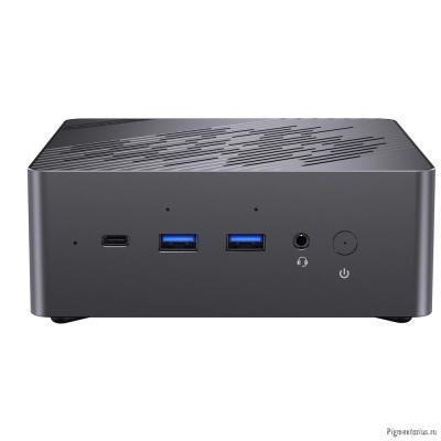 Chuwi AuBox [CWI606AIP] Gold+Black {Ryzen AI 9 365(2Ghz)/32Gb/1TB SSD/W11Pro/bracket}