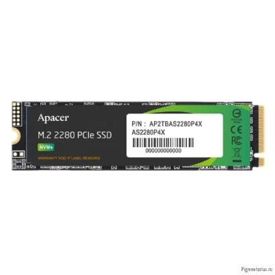 Apacer SSD M.2 256GB AS2280 AP256GAS2280P4X-1 Apacer SSD M.2 256GB AS2280 AP256GAS2280P4X-1
