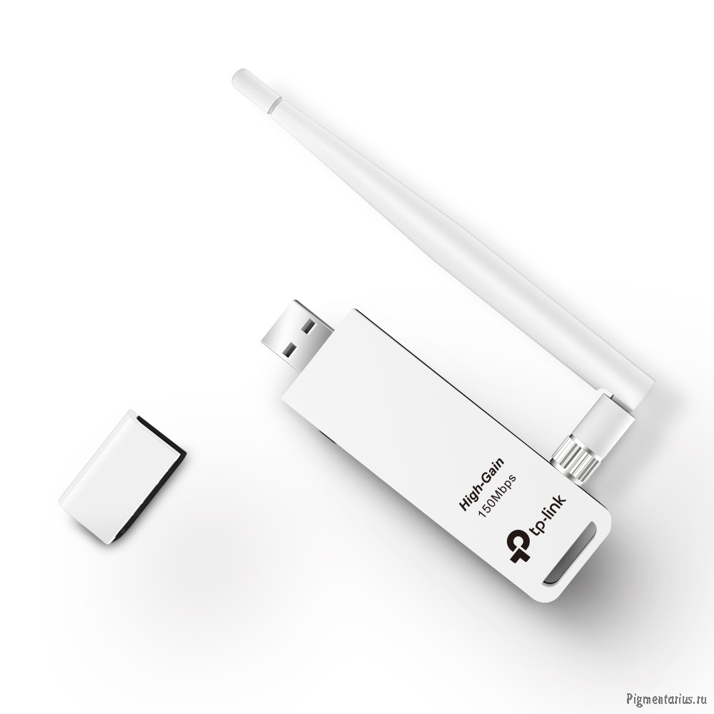 TP-Link TL-WN722N N150 Wi-Fi USB-адаптер высокого усиления