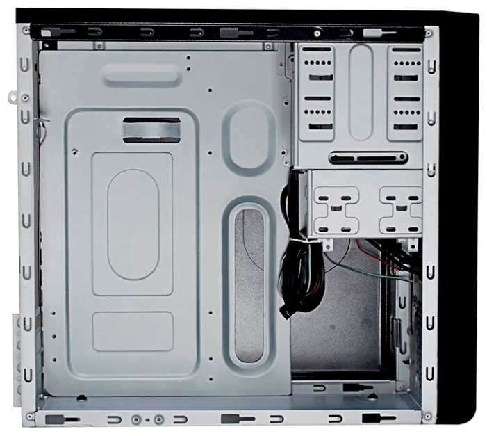 Корпус POWERMAN ES726BK black mATX 6120259 450 Вт