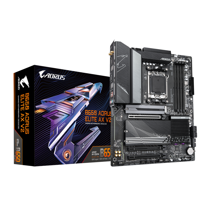 Материнская плата GIGABYTE B650 AORUS ELITE AX V2