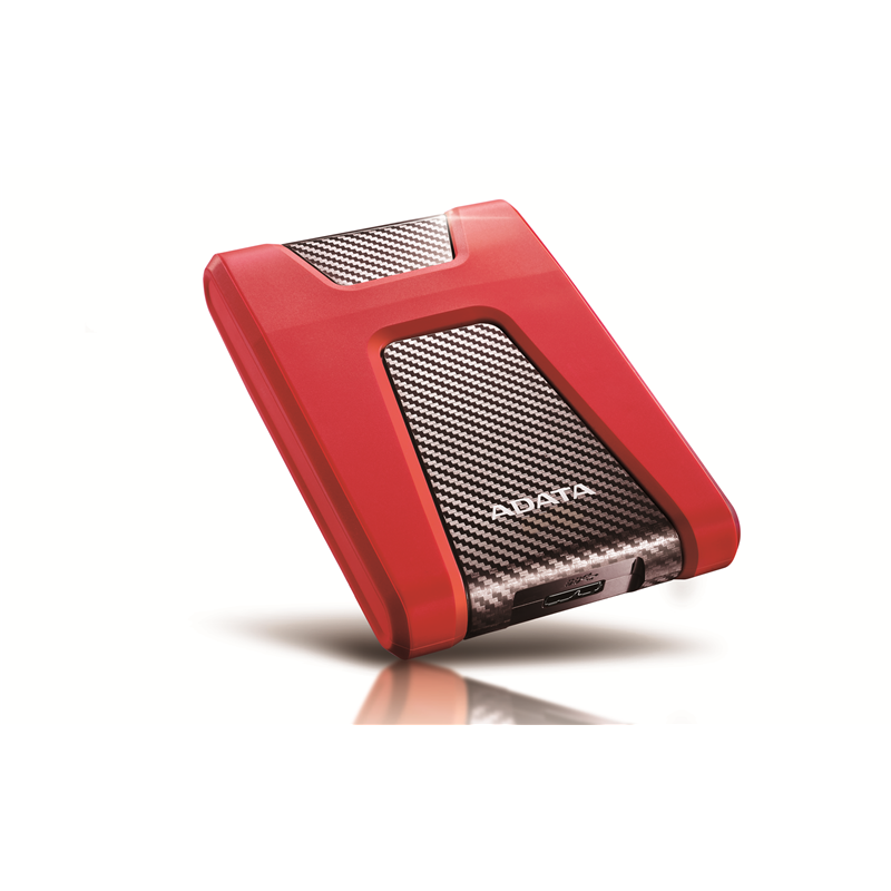 Внешний жесткий диск ADATA HD650, 2 ТБ, USB 3.2 Gen1 (AHD650-2TU31-CRD) красный