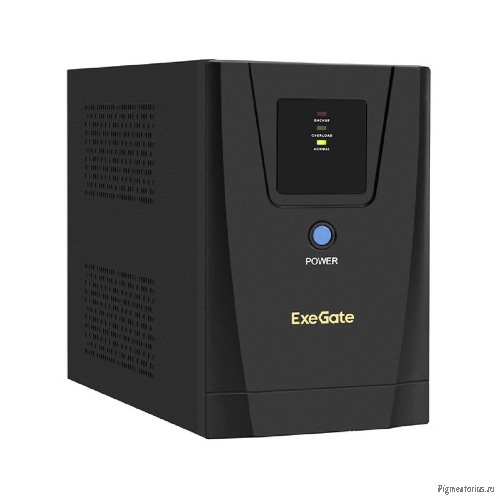 Exegate EX292802RUS ИБП ExeGate SpecialPro UNB-1600.LED.AVR.2SH.3C13.USB <1600VA/950W, LED, AVR, 2*S