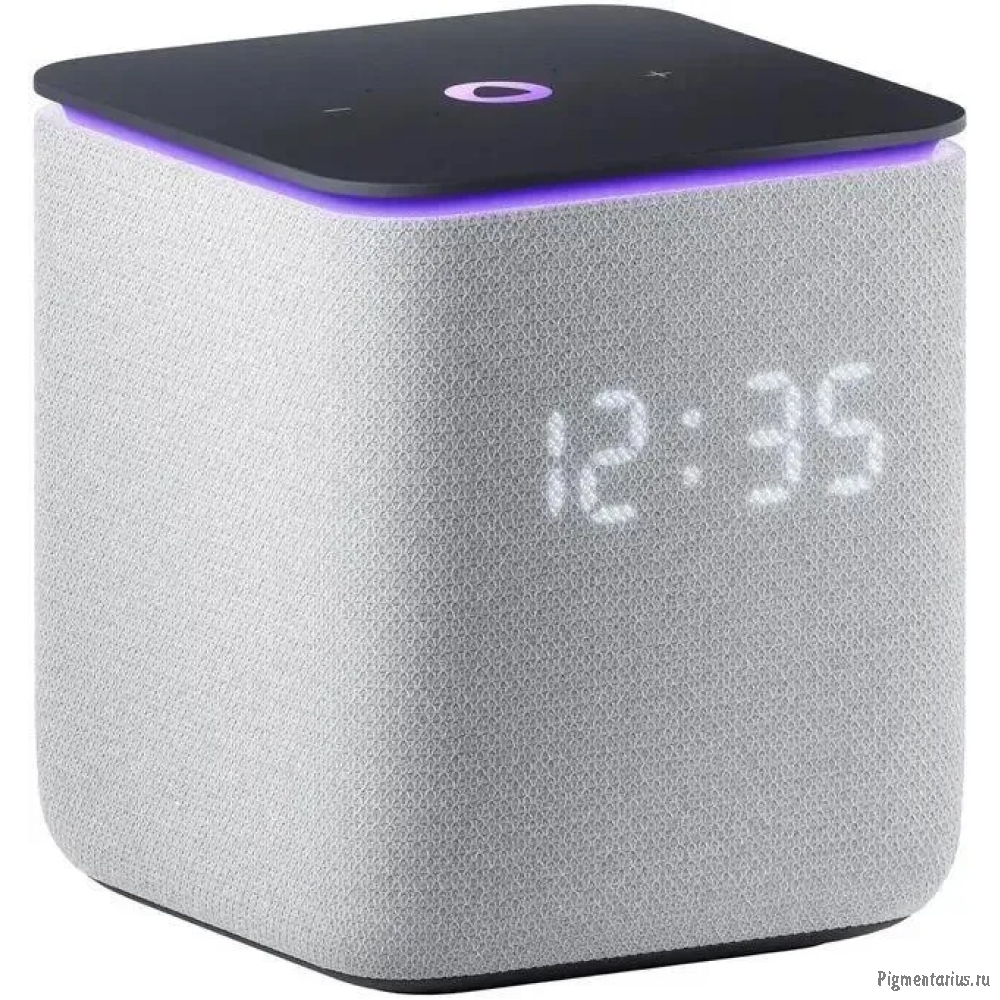 Яндекс Станция Миди Zigbee Серый [YNDX-00054GRY]