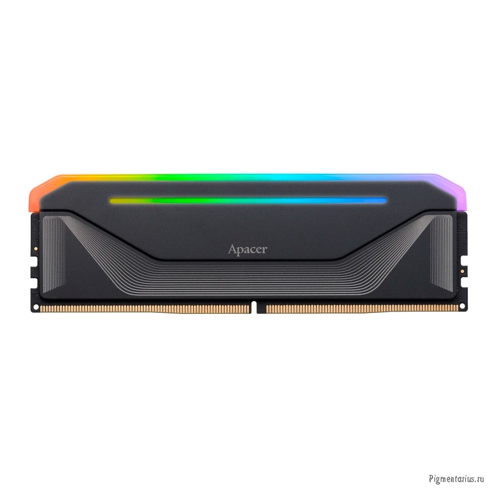 Оперативная память Apacer  DDR5  16GB  6000MHz DIMM NOX RGB Black Gaming Memory CL38 1.35V (Retail) 
