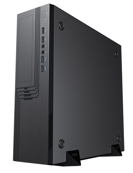 EL555BK PM-300TFX 80+Bronze U3.0*2+U2*2+2*combo Audio; fan 9cm; intrusion switch POWERMAN Slim Case 