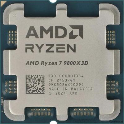Процессор AMD Ryzen 7 9800X3D OEM (100-000001084) 6 x 4.7/5.2Ghz
