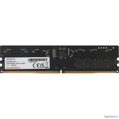 Модуль памяти DIMM 16GB DDR5-5600 AD5U560016G-S ADATA Модуль памяти DIMM 16GB DDR5-5600 AD5U560016G-S ADATA