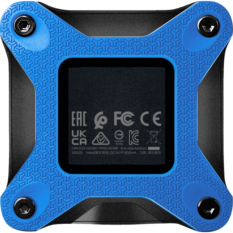 Твердотельный диск 1TB A-DATA SD620, External, USB 3.2, [R/W -550/500 MB/s] синий