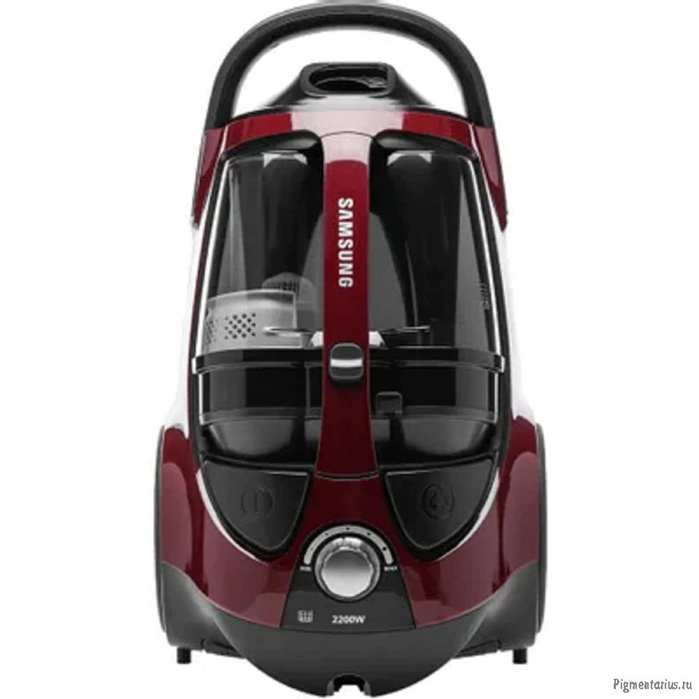 Samsung VCC8837V3P/XEV Пылесос, контейнер, 2200 Вт, бордовый/фиолетовый