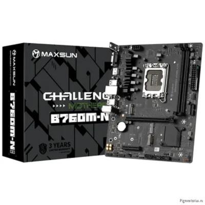 Материнская плата MAXSUN MS-Challenger B760M-N D5 V2