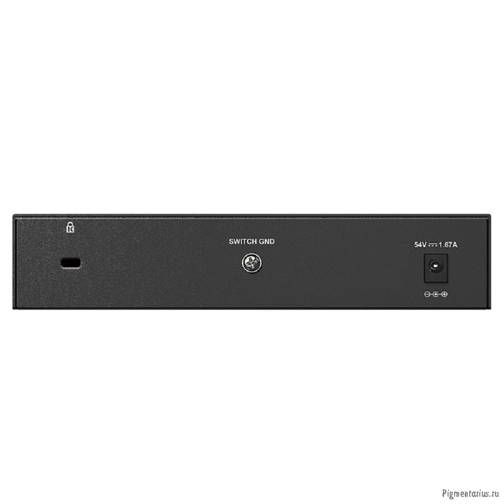 D-Link DGS-1008P/E1A Неуправляемый коммутатор с 8 портами 10/100/1000Base-T (4 порта PoE 802.3af/at,
