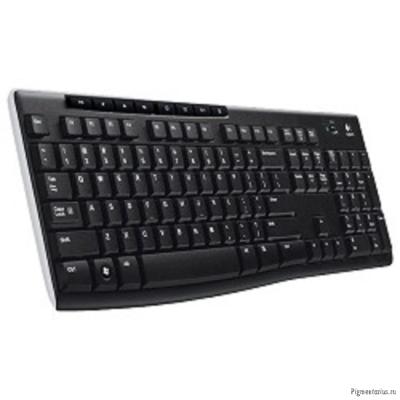920-003757/920-003058 Logitech Клавиатура K270 Wireless оригинальная заводская гравировка RU/LAT