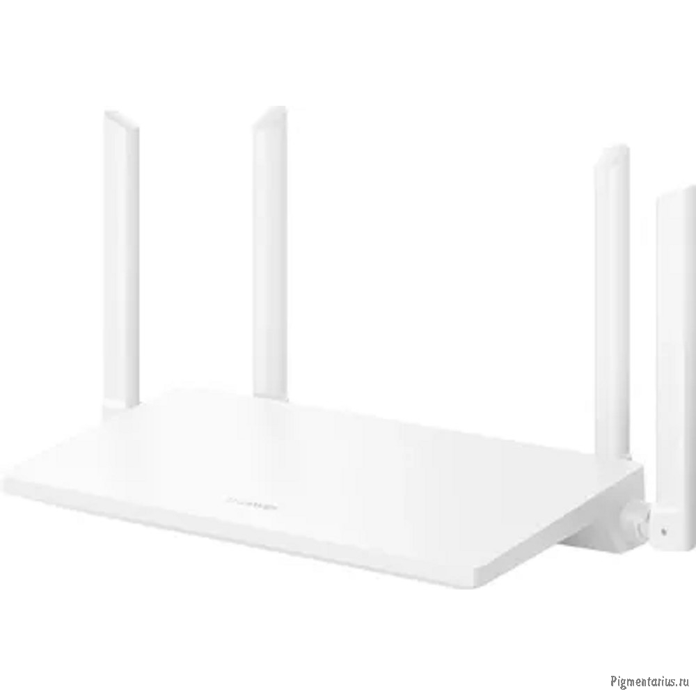 HUAWEI 53030ADX WS7001-22 HUAWEI WiFi AX2 New Маршрутизатор Wi-Fi 6 AX1500, 3* LAN/WAN ports GE, WHI