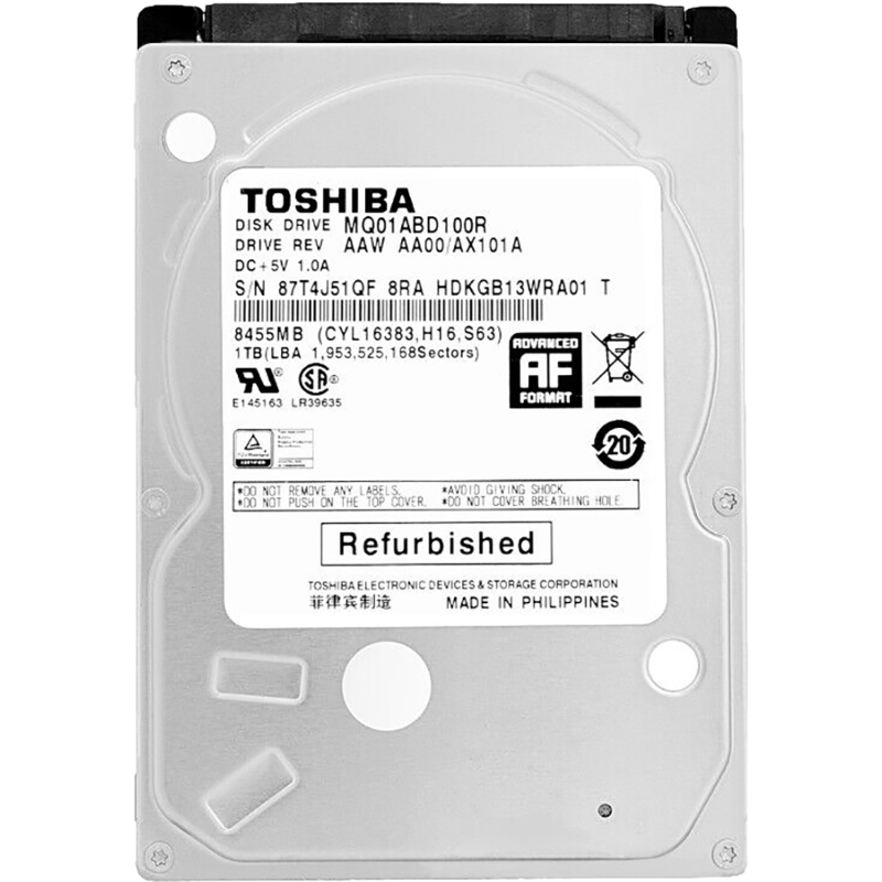Toshiba 1Tb (MQ01ABD100)