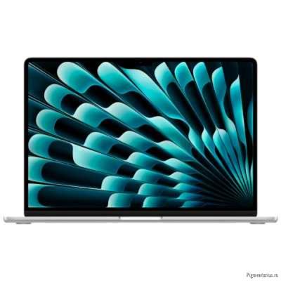 Apple MacBook Air 15-inch 2025 [MW1H3LL/A] (КЛАВ.РУС.ГРАВ.) Silver 15.3" Liquid Retina {(2880x1864) 