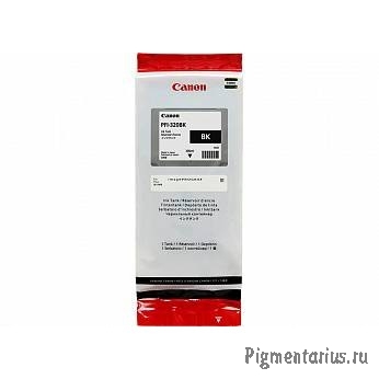 Canon PFI-320BK  Картридж  для Canon TM-200/TM-205/TM-300/TM-305, чёрный, 300 мл (GJ)