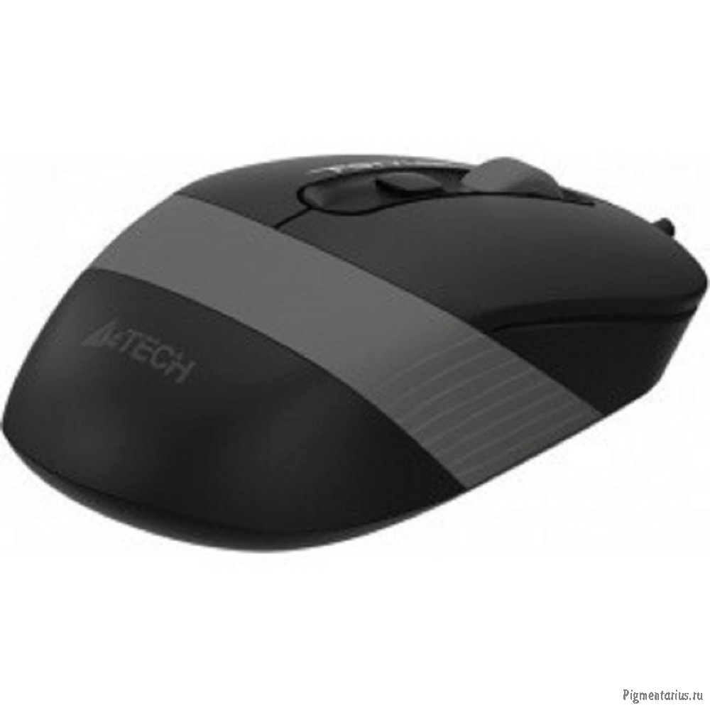 A-4Tech Мышь Fstyler FM10 GREY черный/серый оптическая (1000dpi) USB [1147673]