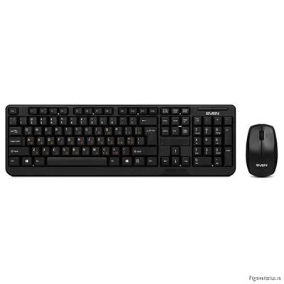 Беспроводной набор клавиатура + мышь Sven Comfort 3300 Wireless (104 кл, 1000DPI, 2+1кл.)