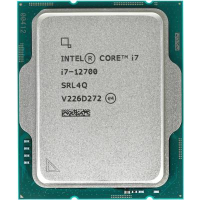 Процессор Intel Core i7 12700 OEM LGA1700 (CM8071504555019) 12 x 2.1/4.9Ghz Процессор Intel Core i7 12700 OEM LGA1700 (CM8071504555019) 12 x 2.1/4.9Ghz