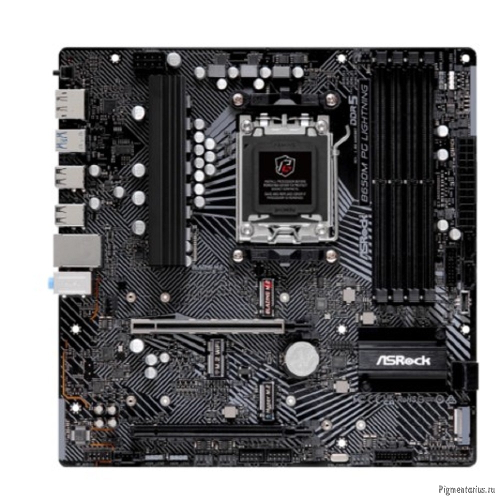 Материнская плата Asrock B650M PG LIGHTNING