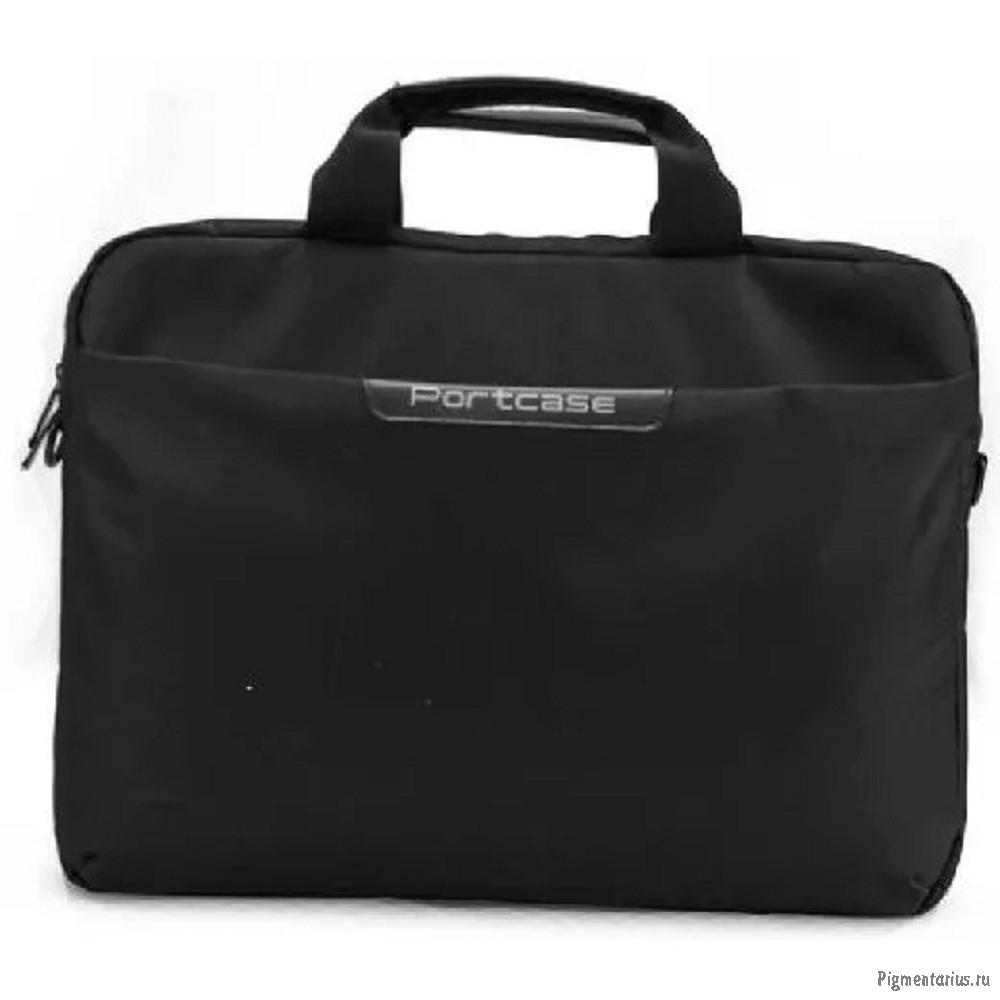 Сумка PORTCASE KCB-160 Black (нейлон,черная до 15,6")
