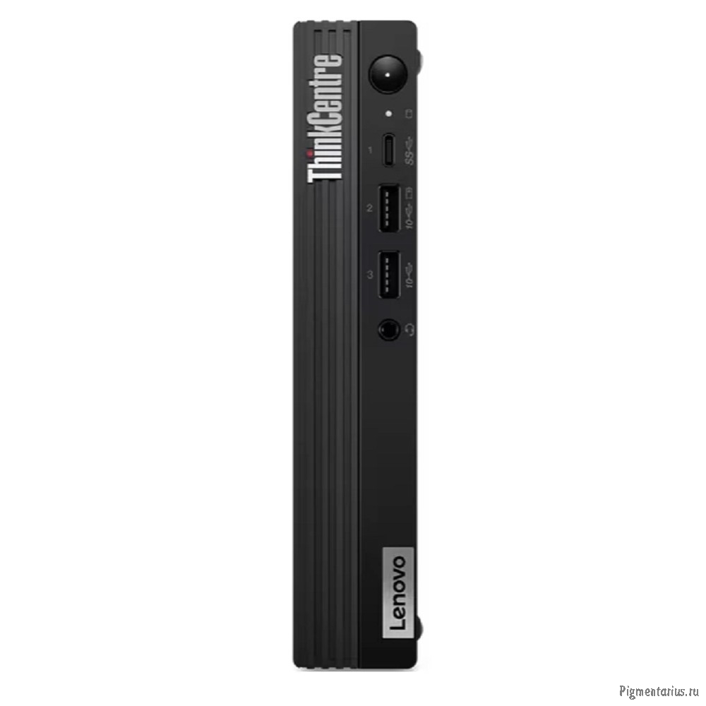 Lenovo ThinkCentre M70q G5 Tiny [12TD005FSA] (КЛАВ.РУС.ГРАВ.) Black {i3-13100T/8GB 2slots/512GB SSD/