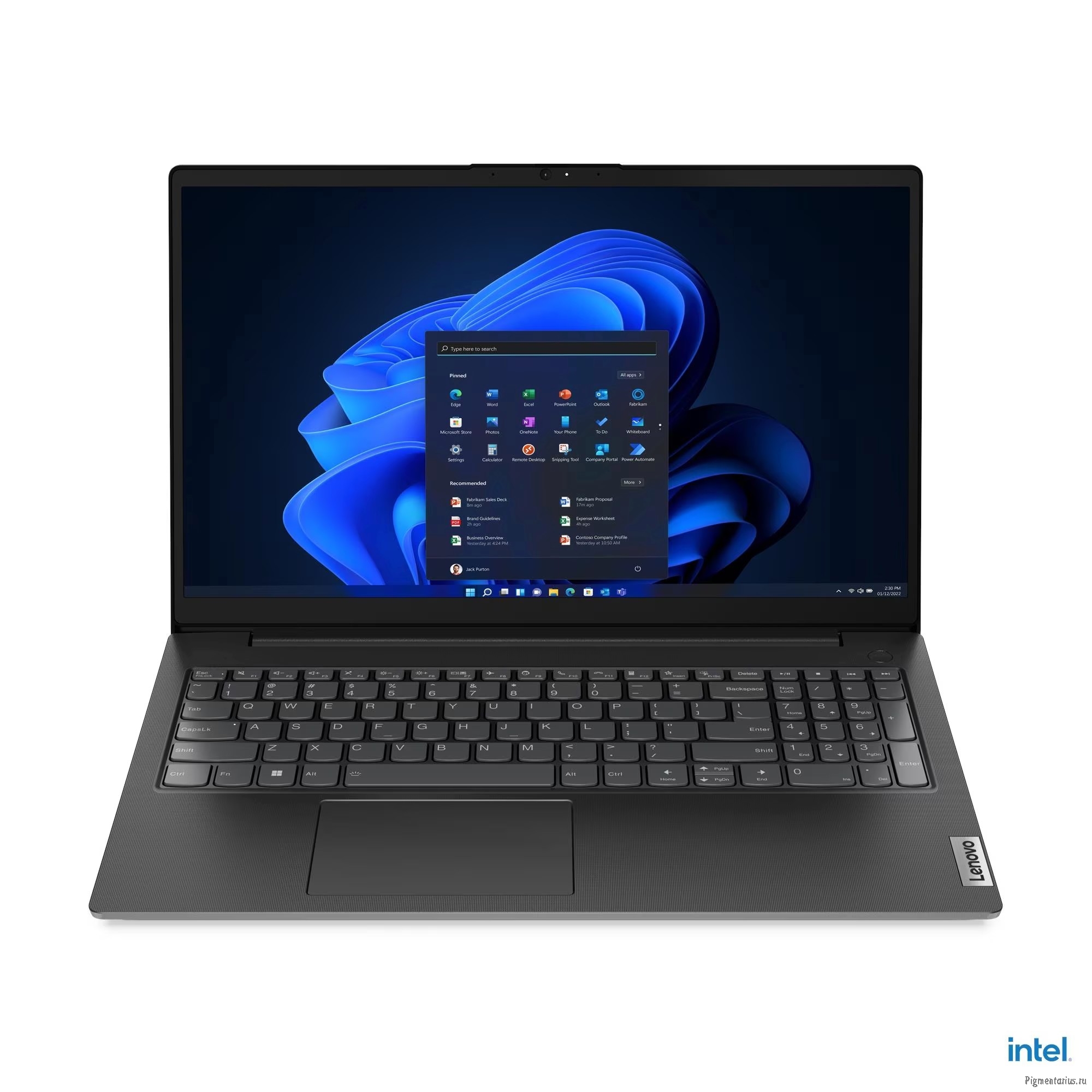 Ноутбук Lenovo V15 G4 IRU [83A100SUSA] Business Black 15.6"