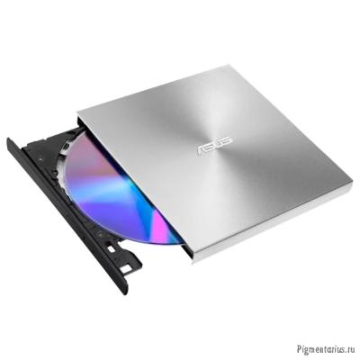 Asus SDRW-08U9M-U/SIL/G/AS серебристый USB slim ultra slim M-Disk Mac внешний RTL Asus SDRW-08U9M-U/SIL/G/AS серебристый USB slim ultra slim M-Disk Mac внешний RTL