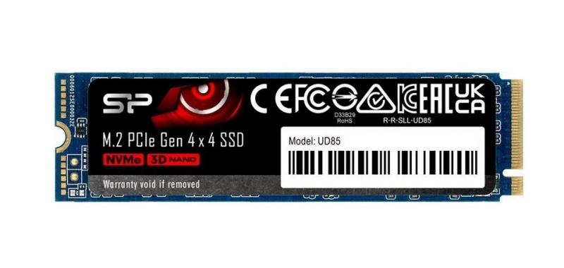 SSD Silicon Power PCI-E 4.0 x4 500Gb SP500GBP44UD8505 M-Series UD85 M.2 2280
