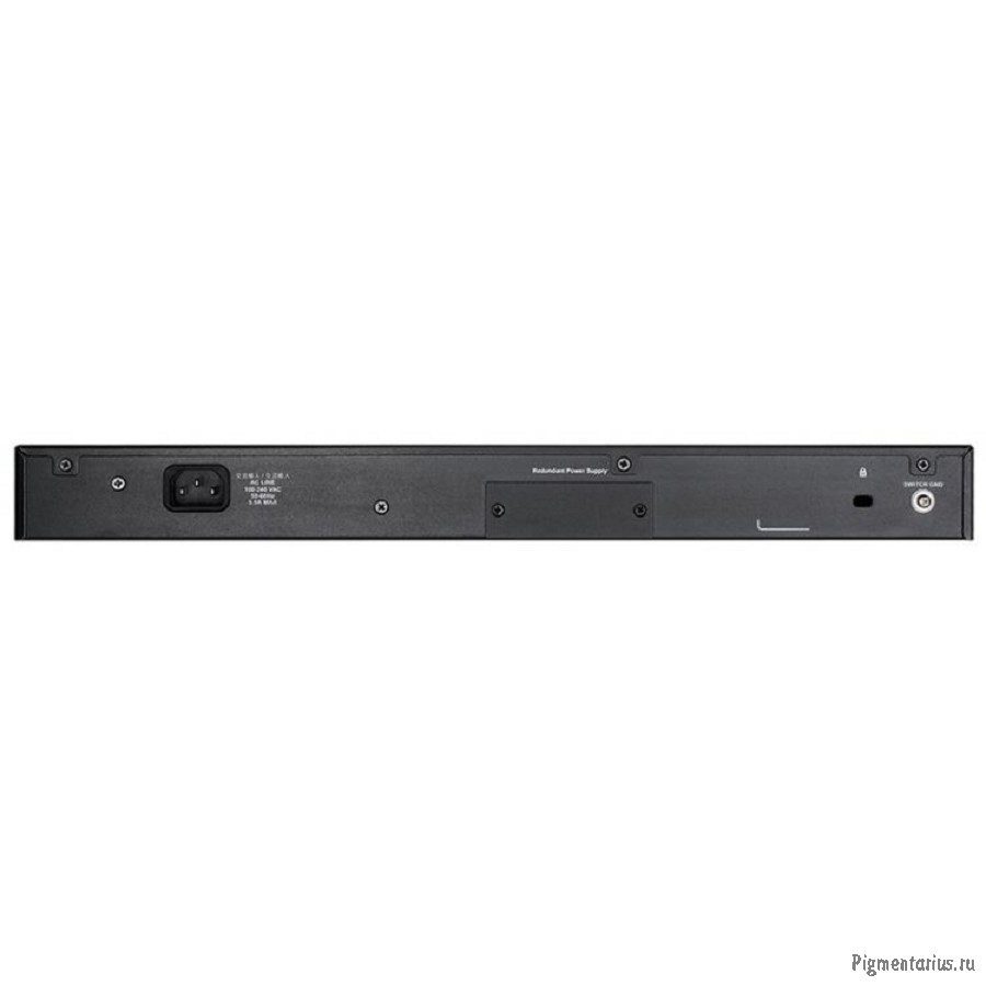 D-Link DGS-1250-52XMP/A1A Настраиваемый L2 коммутатор с 48 портами 10/100/1000Base-T и 4 портами 10G