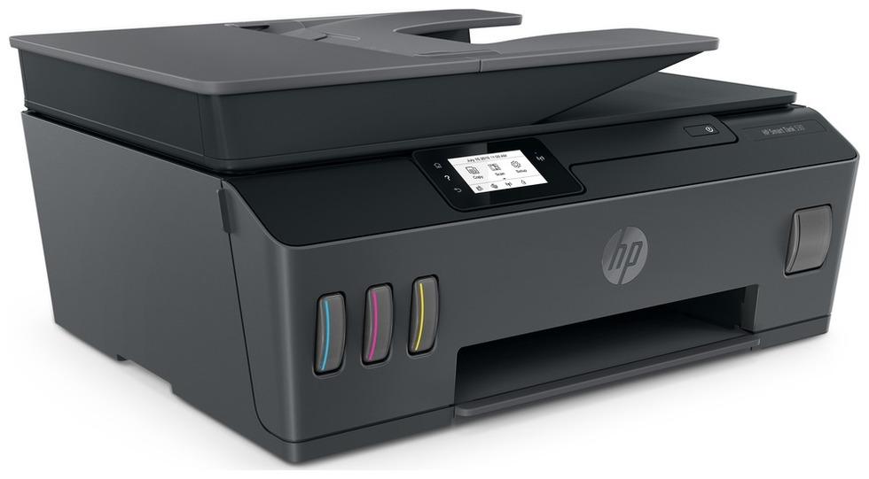 МФУ HP Smart Tank 530 (4SB24A) {A4, 1200x1200dpi, 22 стр/мин (ч/б А4), 16 стр/мин (цветн. А4), 256 М