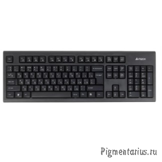 A-4Tech Клавиатура + мышь 7100N клав:черный мышь:черный USB беспроводная [613833]