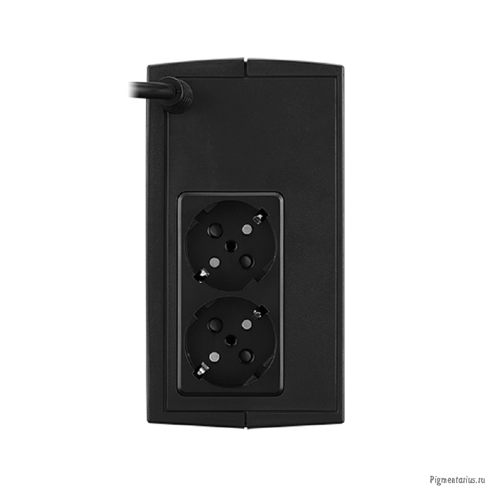 CyberPower UTC850E ИБП Line-Interactive, Tower, 850VA/425W (2 EURO, 12В/5 Ач х 1)