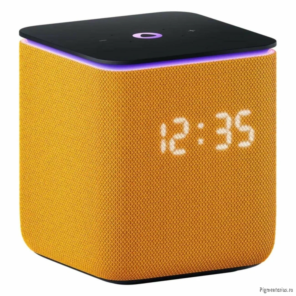 Яндекс Станция Миди Zigbee Оранжевый [YNDX-00054ORG]