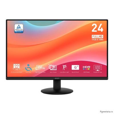MSI PRO 23.8" MP242L{IPS 1920x1080 100Hz 4ms 250cd HDMI DisplayPort Tilt External} [9S6-3PD5CT-008/9